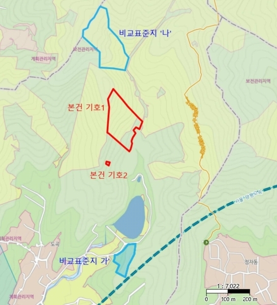 2024타경35642 경기도 양평군 양서면 도곡리 산54-6 임야 경매 이미지