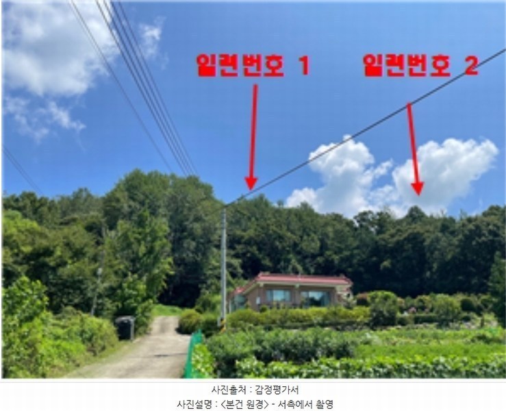 2024타경37754 경기도 양평군 개군면 하자포리 190-10 임야 경매 이미지
