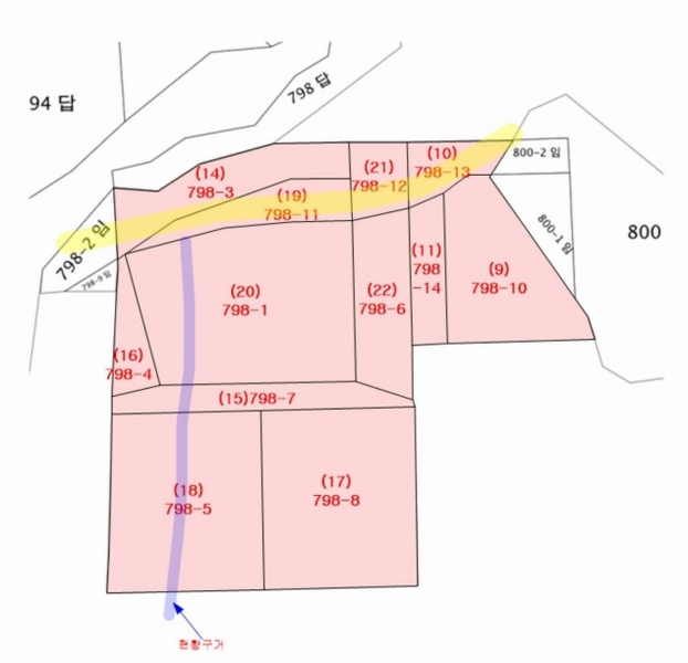 2023타경5859 경기도 양평군 강하면 동오리 산79 임야 경매 이미지