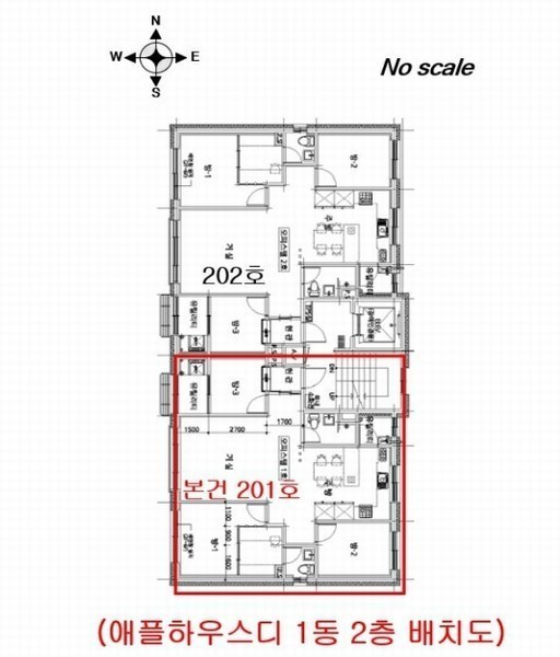 2024타경5917 경기도 여주시 도예로 39-6, 애플하우스디 1동 2층 201호 다세대(빌라) 경매 이미지