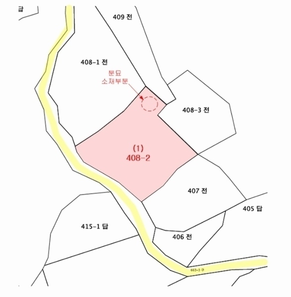 2024타경37891 경기도 양평군 용문면 광탄리 408-2 농지 경매 이미지
