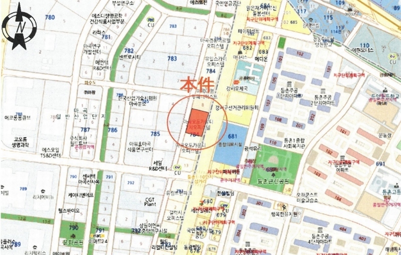 2024타경1542 서울특별시 강서구 강서로 433, 마곡오드카운티2차 1층 127호 근린상가 경매 이미지