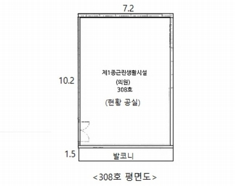 2024타경4610 경기도 평택시 고덕중앙2로 77-5, 해모수가온타워주건축물 제1동 3층 308호 근린상가 경매 이미지