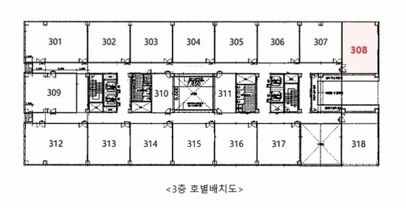 2024타경4610 경기도 평택시 고덕중앙2로 77-5, 해모수가온타워주건축물 제1동 3층 308호 근린상가 경매 이미지