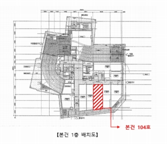 2024타경51661 경기도 평택시 중앙2로 55, 평택비티온유안앨리츠 1층 104호 근린상가 경매 이미지