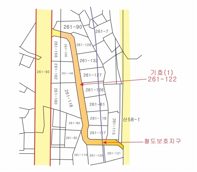 2025타경41994 경기도 평택시 신장동 261-122 도로 경매 이미지