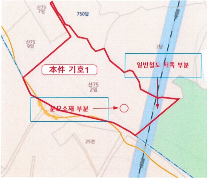 2025타경42038 경기도 평택시 오성면 양교리 산75-2 임야 경매 이미지