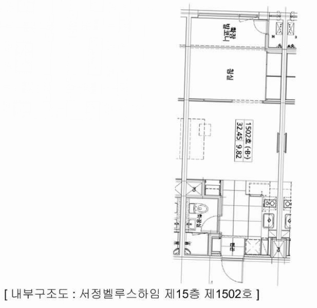 2025타경42108 경기도 평택시 탄현로 88, 서정벨루스하임 15층 1502호 아파트[공급13평형] 경매 이미지