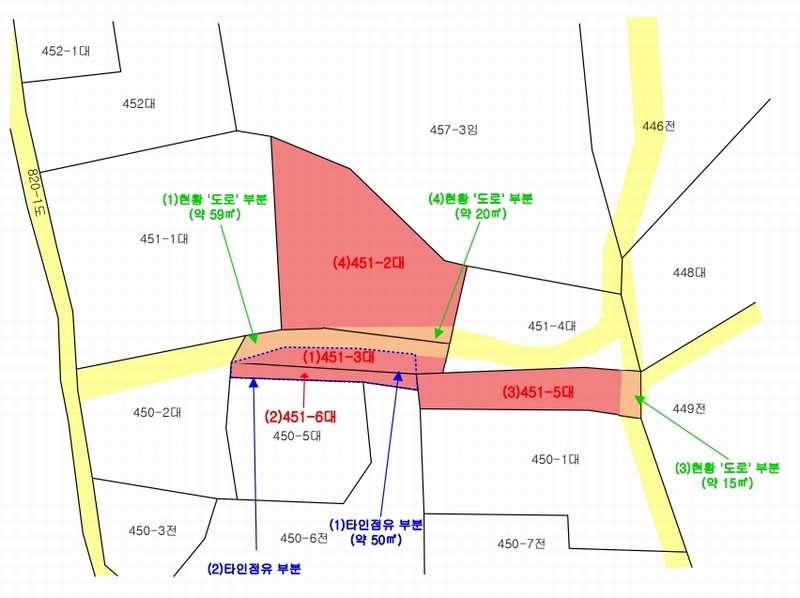 2025타경42122 경기도 평택시 안중읍 덕우리 451-3 대지 경매 이미지