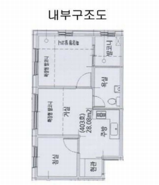 2024타경116987 서울특별시 금천구 독산로22길 64, 다음빌라 4층 403호 다세대(빌라)[공급9평형] 경매 이미지