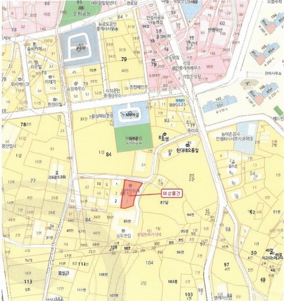 2025타경42476 경기도 안성시 승두3길 29-10, 대연하늘채 2동 5층 501호 다세대(빌라)[공급26평형] 경매 이미지