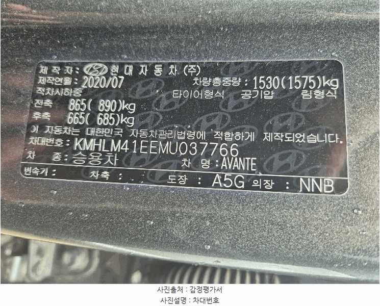 2025타경42551 경기도 평택시 죽백동 22-11, 평택물품보관소 아반떼(AVANTE) 경매 이미지