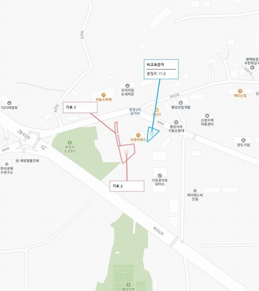 2023타경4835 경기도 평택시 팽성읍 본정리 268-26 농지 경매 이미지