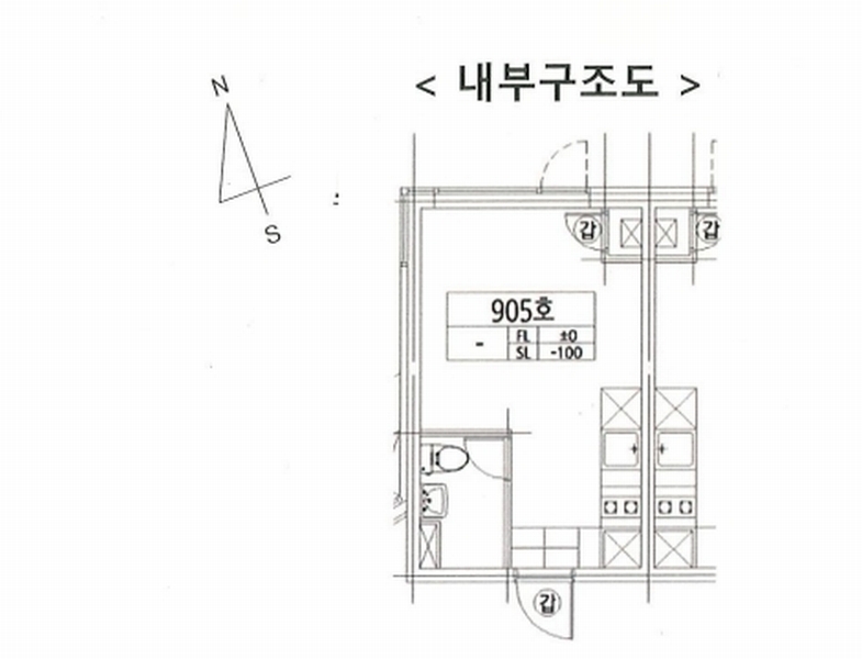2024타경124032 서울특별시 구로구 가마산로 284, 하나세인스톤2차 본동 9층 905호 오피스텔[계약10평형] 경매 이미지