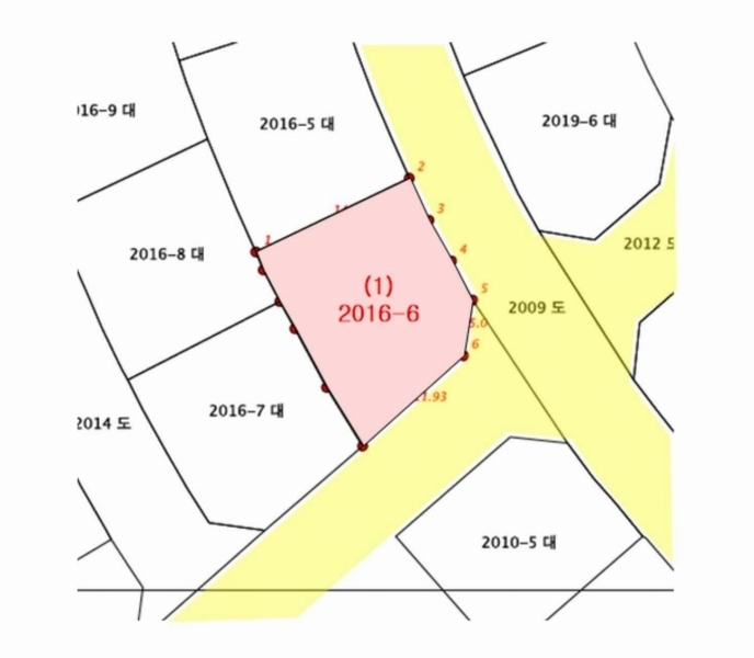2024타경54691 경기도 평택시 고덕동 2016-6 대지 경매 이미지