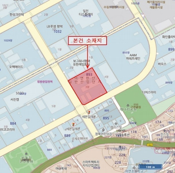 2024타경55328 경기도 평택시 청북읍 청북산단로 47-8, 1동외2개동 공장 경매 이미지