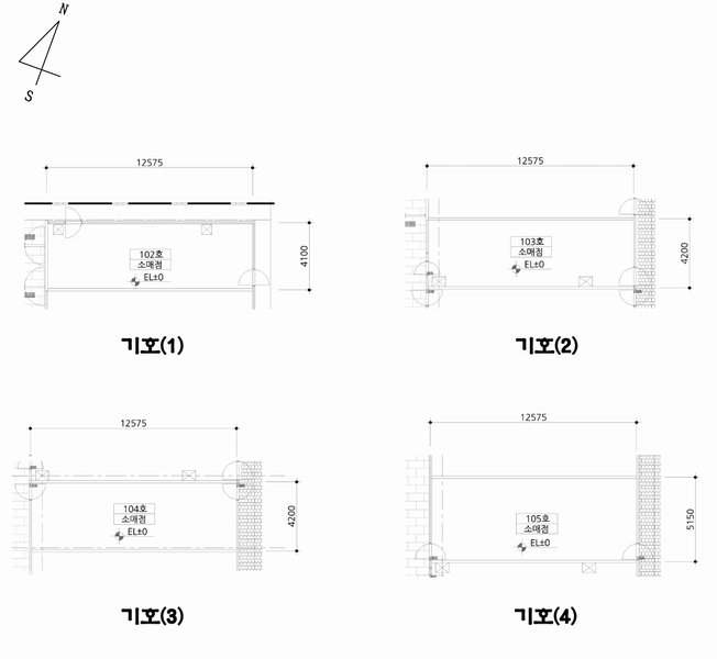 2024타경56741 경기도 평택시 청북읍 청북남로 254, 청북센터프라자 1층 105호 근린상가 경매 이미지