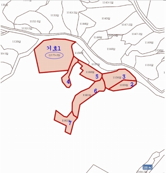 2025타경41481 경기도 안성시 죽산면 용설리 산175-2 임야 경매 이미지