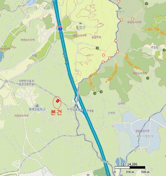 2025타경42131 경기도 평택시 죽백1길 157, 평택물품보관소 승용차 경매 이미지