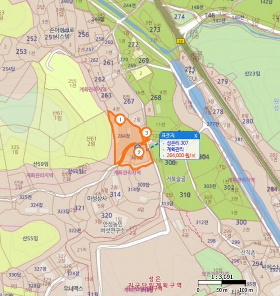 2023타경2747 경기도 안성시 원곡면 성은리 264 공장 경매 이미지