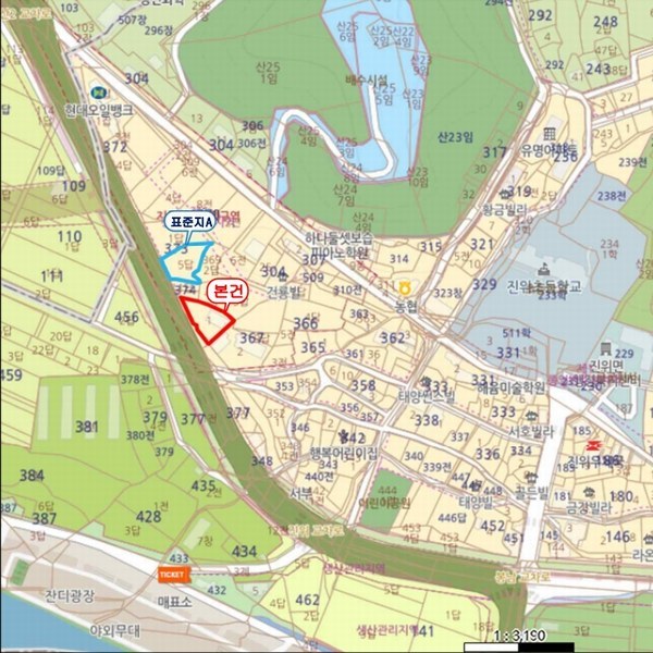 2024타경4467 경기도 평택시 진위면 봉남리 375-1 대지 경매 이미지