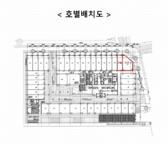 2024타경55342 경기도 평택시 고덕중앙로 320, 프리미엄원희캐슬고덕신도시 1층 117호 근린상가 경매 이미지