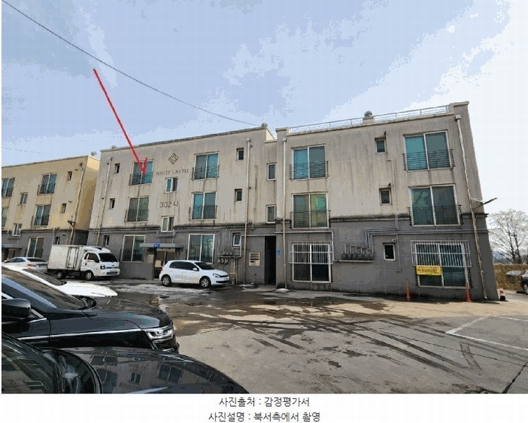 2025타경40842 경기도 평택시 팽성읍 팽성송화로 39-24, 화이트캐슬 302동 나동 3층 304호 다세대(빌라)[공급16평형] 경매 이미지