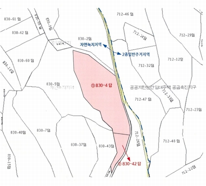 2025타경479 경상남도 김해시 진례면 송정리 830-4 농지 경매 이미지