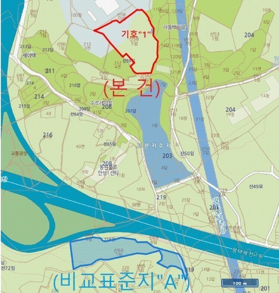 2025타경41690 경기도 안성시 원곡면 내가천리 산58-5 임야 경매 이미지