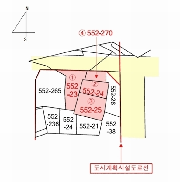 2025타경41878 경기도 평택시 서정동 552-23 대지 경매 이미지