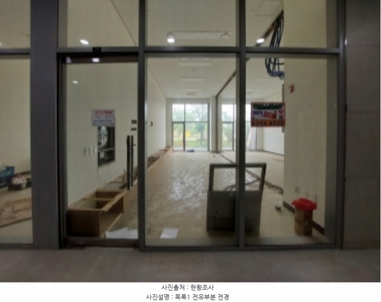 2024타경1871 경기도 평택시 고덕중앙로 290, 에이스퍼스트고덕 1층 132호외1개호 근린상가 경매 이미지