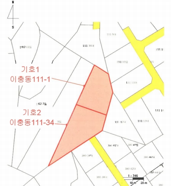 2024타경3143 경기도 평택시 이충동 111-1 임야 경매 이미지