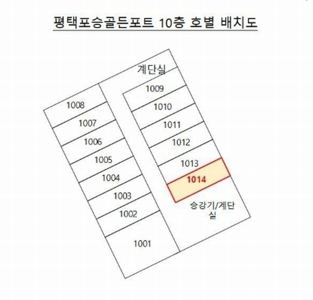 2024타경4207 경기도 평택시 포승읍 여술1길 103, 평택포승골든포트 10층 1014호 아파트[공급9평형] 경매 이미지