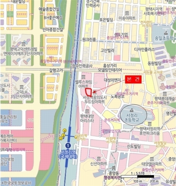 2024타경4603 경기도 평택시 서정역로58번길 19, 서정트인자리애1차 16층 1605호 아파트[공급11평형] 경매 이미지