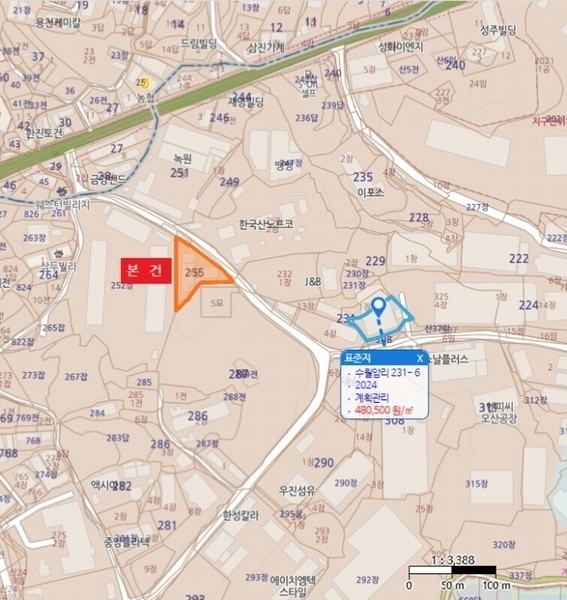 2024타경49286 경기도 평택시 서탄면 수월암리 255-1 공장 경매 이미지