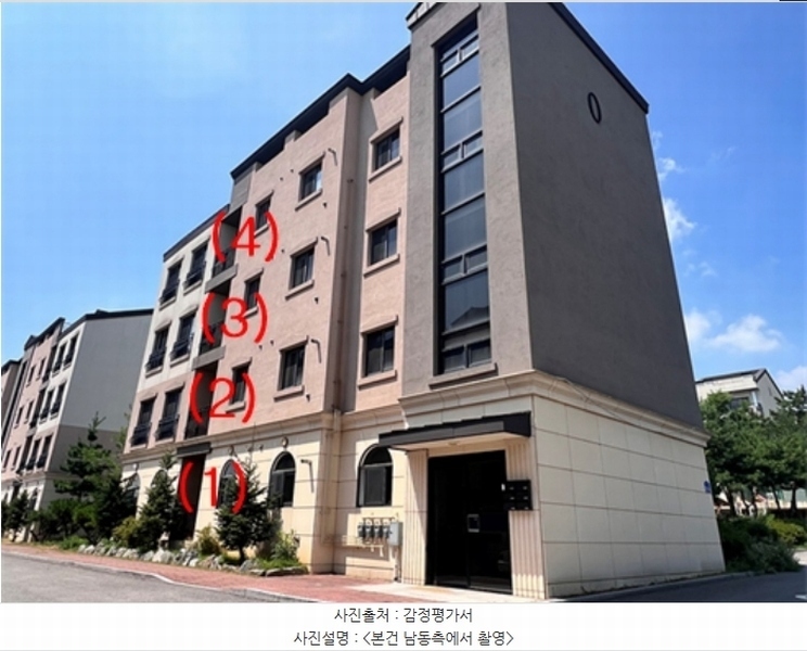 2024타경49552 경기도 평택시 팽성읍 노와길 293-4, 포레스트하이츠주건축물 오동 4층 401호 다세대(빌라)[공급56평형] 경매 이미지