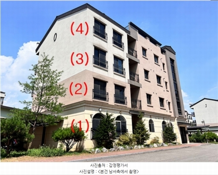 2024타경49552 경기도 평택시 팽성읍 노와길 293-4, 포레스트하이츠주건축물 오동 4층 401호 다세대(빌라)[공급56평형] 경매 이미지