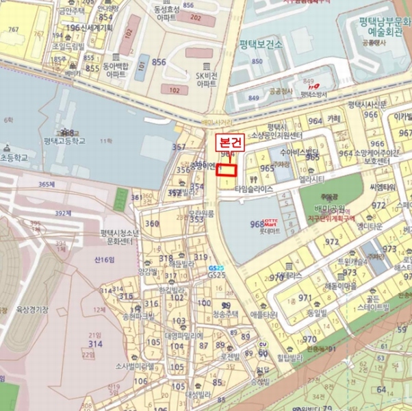 2024타경51517 경기도 평택시 평택5로34번길 7, 파빌리온 6층 602호 오피스텔 경매 이미지