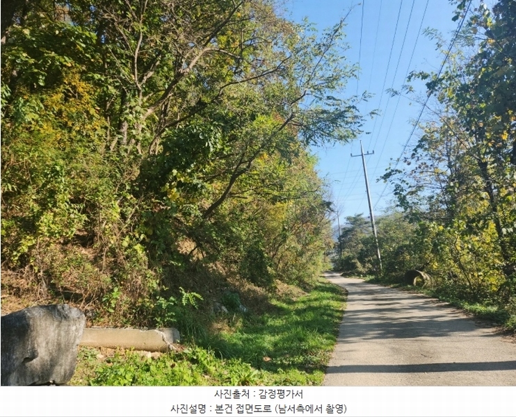 2024타경53551 경기도 안성시 금광면 사흥리 산1-3 임야 경매 이미지