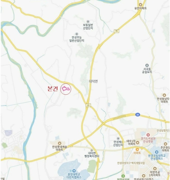 2024타경54592 경기도 안성시 대덕면 신령리 3-4 농지 경매 이미지