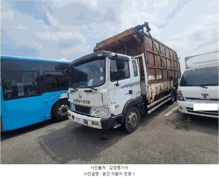 2025타경42092 경기도 안성시 원곡면 내가천리 12-3, 롯데렌탈안성경매장 토미메가1.5톤크레인집게차 경매 이미지