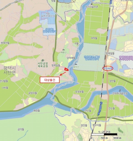 2025타경42426 경기도 평택시 서탄면 사리 841-7, 조일물류 주식회사 FH 트랙터 경매 이미지