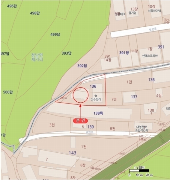 2024타경57232 경기도 평택시 서탄면 발안로 983-17, 신주빌라 에이동 2층 201호 다세대(빌라) 경매 이미지