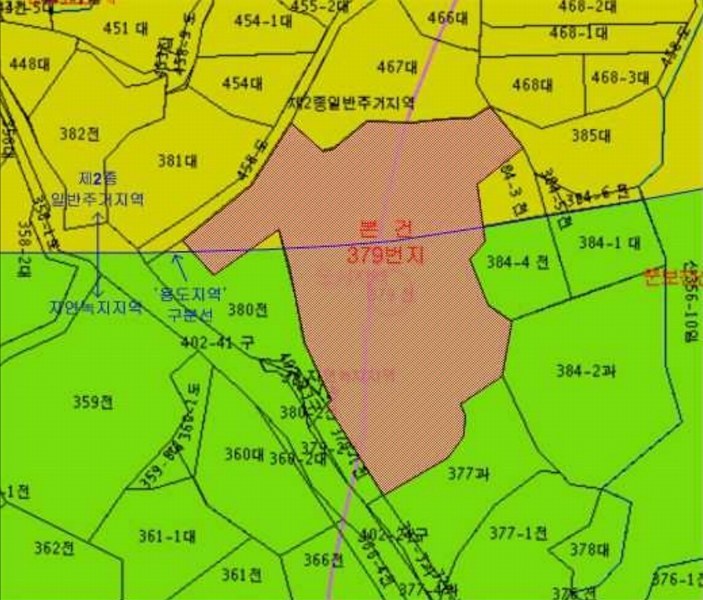 2025타경257 강원특별자치도 속초시 조양동 379 농지 경매 이미지