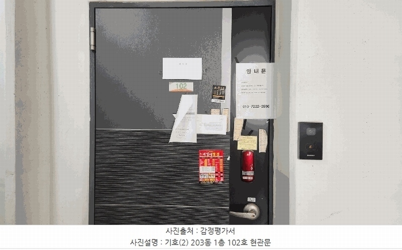 2025타경578 충청남도 천안시 동남구 5산단로 420, 부경타운하우스2단지 203동 1층 102호 다세대(빌라) 경매 이미지