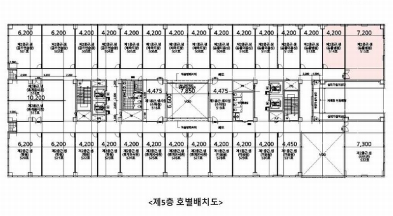2025타경706 경기도 평택시 고덕중앙2로 77-5, 해모수가온타워주건축물 1동 5층 515호 근린상가 경매 이미지