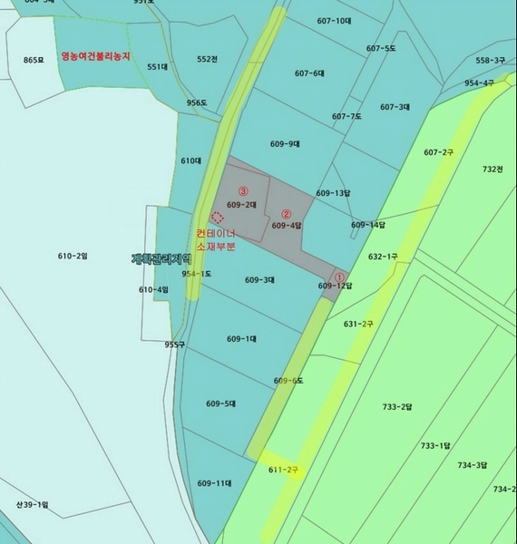2025타경41349 경기도 평택시 서탄면 금암리 609-12 농지 경매 이미지