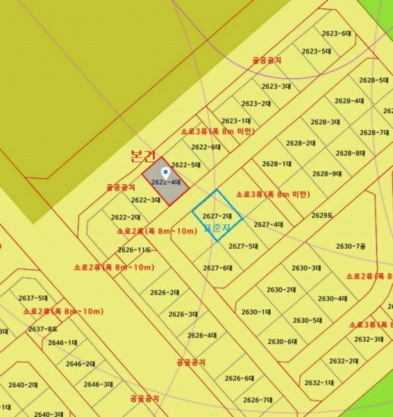 2025타경41436 경기도 평택시 고덕동 2622-4 대지 경매 이미지