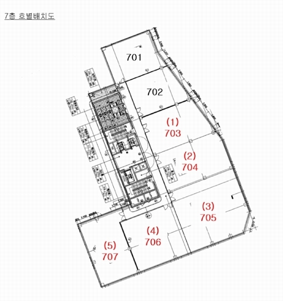 2025타경41450 경기도 안성시 공도읍 공도4로 3, 우성메디컬프라자 1동 7층 707호 근린상가 경매 이미지