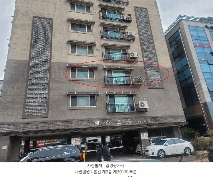 2025타경41551 경기도 평택시 평택5로34번길 43-5, 베스트홈 3층 301호 오피스텔 경매 이미지